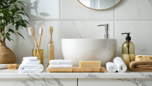découvrez des alternatives écologiques pour remplacer les produits en plastique de votre salle de bain et adoptez un mode de vie plus durable et respectueux de l'environnement.