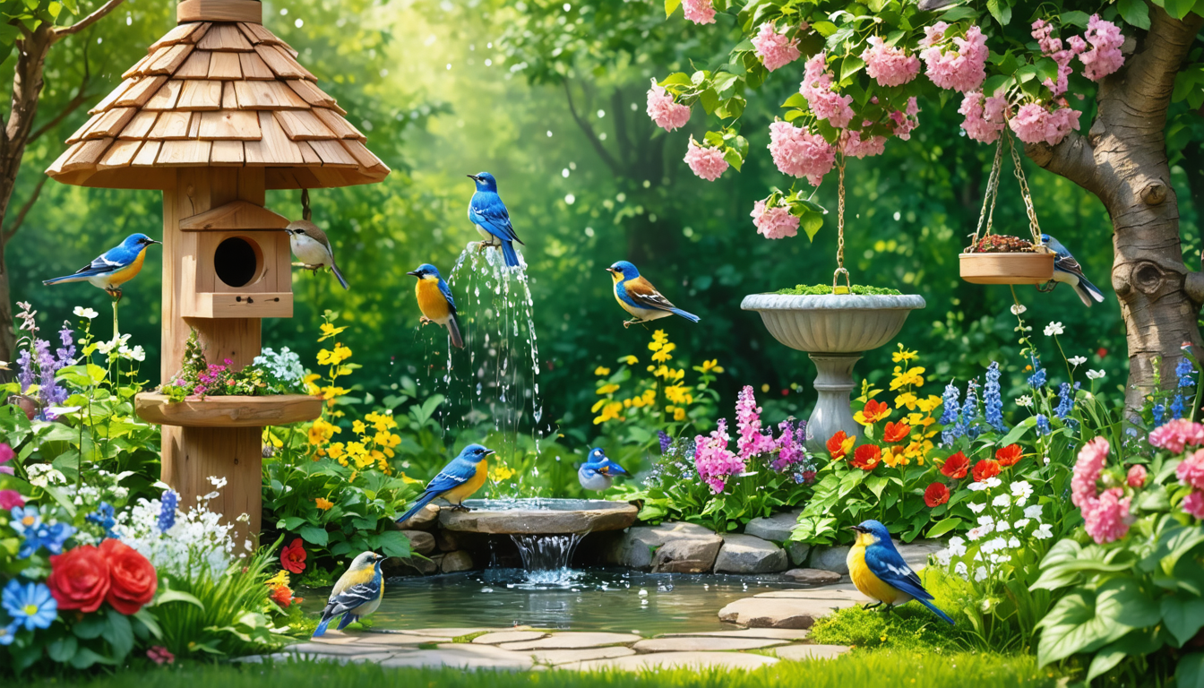 découvrez comment aménager un jardin accueillant pour les oiseaux grâce à notre guide pratique. attirez une diversité d'espèces et créez un véritable paradis naturel chez vous.