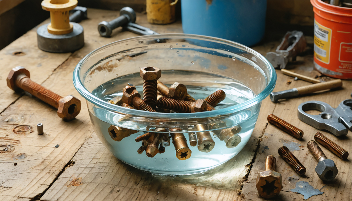 découvrez nos astuces efficaces pour éliminer la rouille naturellement avec du vinaigre, un produit simple et écologique pour redonner vie à vos objets métalliques.