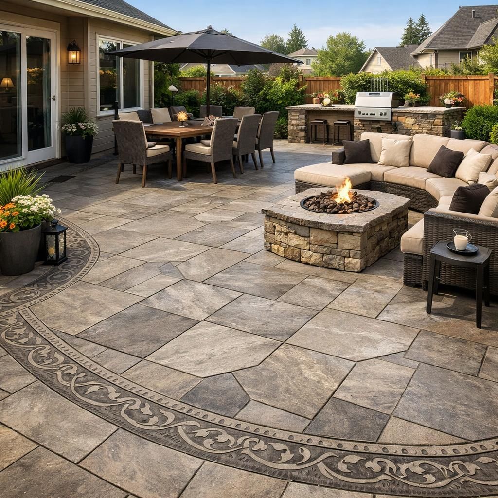 découvrez comment choisir entre le béton décoratif et le béton imprimé pour embellir votre terrasse et vos allées avec style et durabilité.