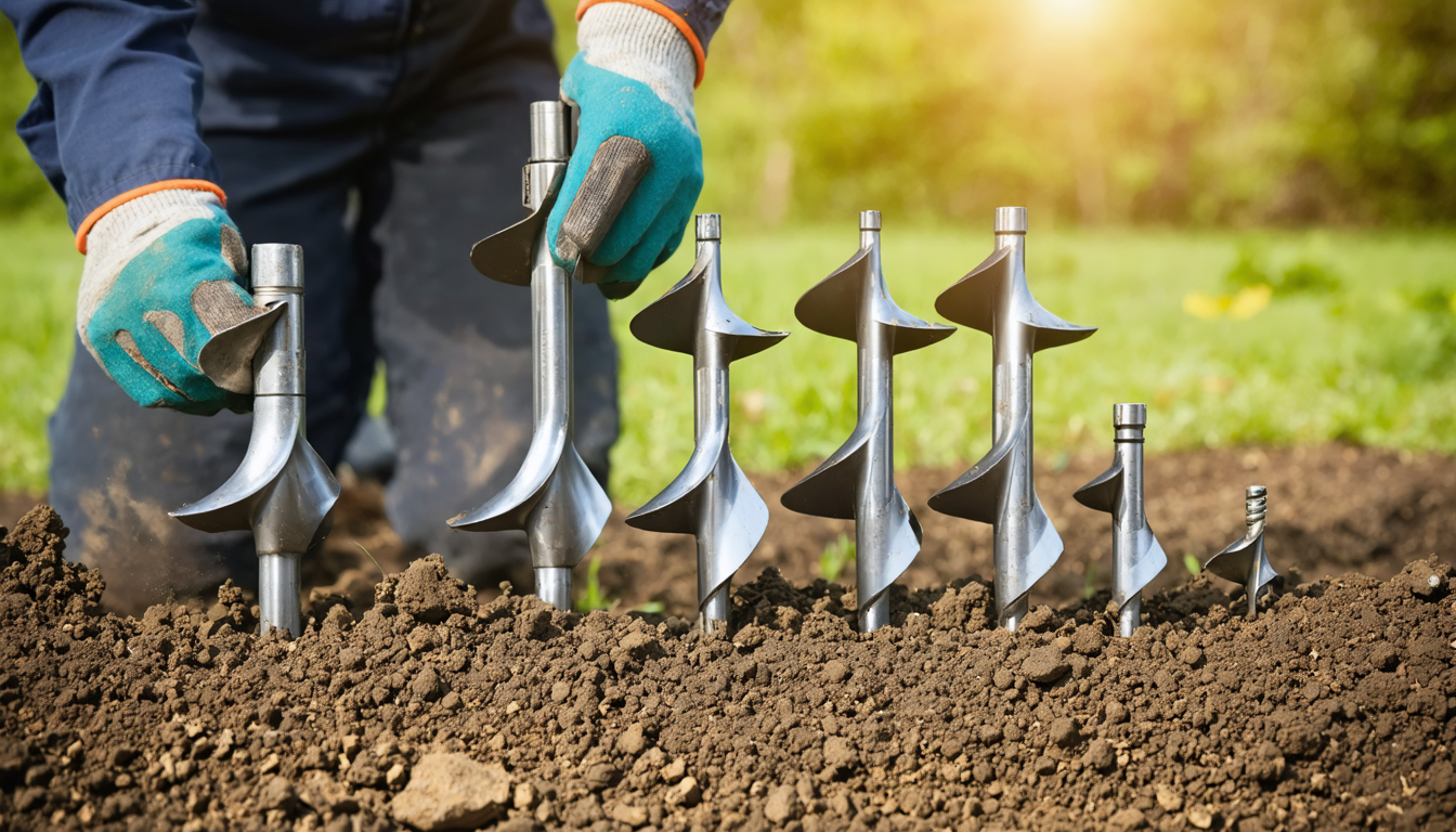 découvrez comment choisir la tarière idéale pour simplifier le creusement de trous dans le sol, avec des conseils pratiques pour un travail efficace et sans effort.