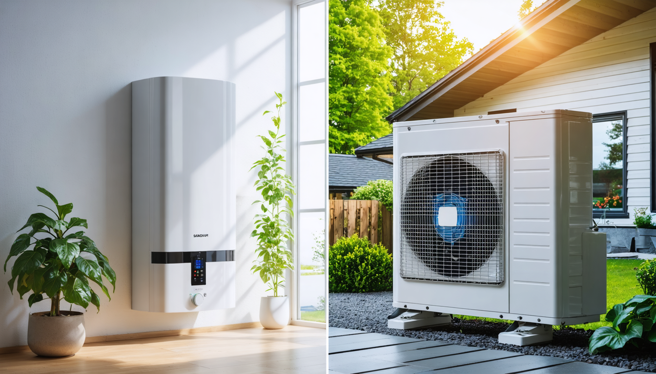 découvrez comment choisir entre une chaudière à condensation et une pompe à chaleur : avantages, inconvénients, coût et rendement comparés pour optimiser votre chauffage et réaliser des économies d'énergie.