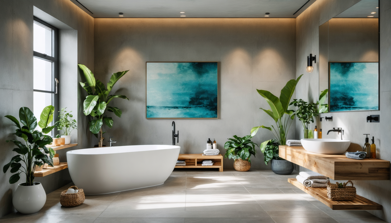 découvrez nos astuces pour choisir les couleurs parfaites pour aménager une salle de bain sans fenêtre. apprenez à jouer avec les teintes, les nuances et les éclairages pour créer une ambiance chaleureuse et lumineuse, même sans ouverture sur l'extérieur.