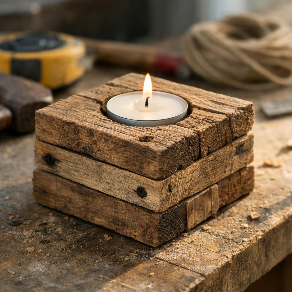 découvrez comment fabriquer facilement un bougeoir en bois de palettes grâce à notre guide étape par étape, pour une déco originale et écologique.
