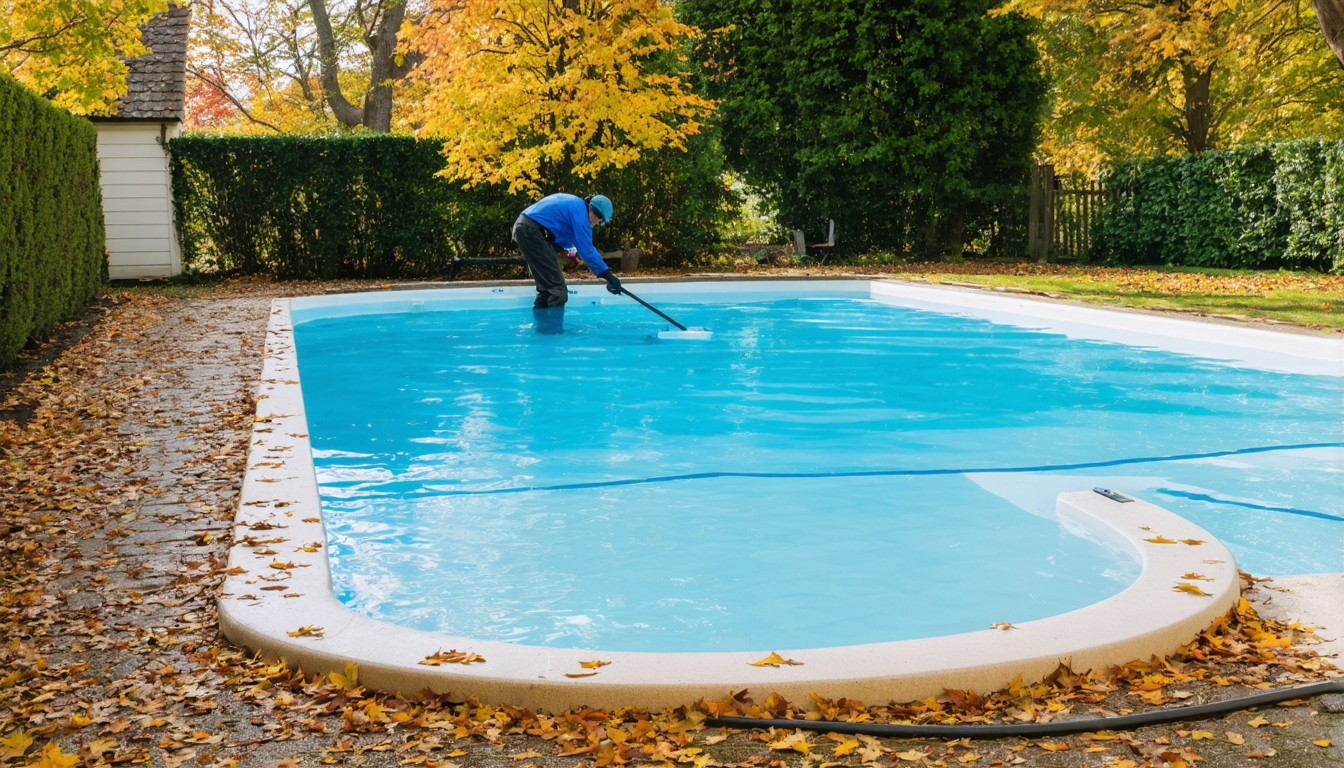 découvrez nos conseils pratiques pour hiverner votre piscine efficacement, en nettoyant le filtre et en bouchant les skimmers afin de préserver votre bassin pendant l'hiver.