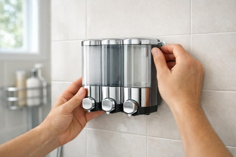 découvrez comment installer facilement un distributeur de savon dans votre douche grâce à notre guide simple et rapide, pour une salle de bain pratique et ordonnée.