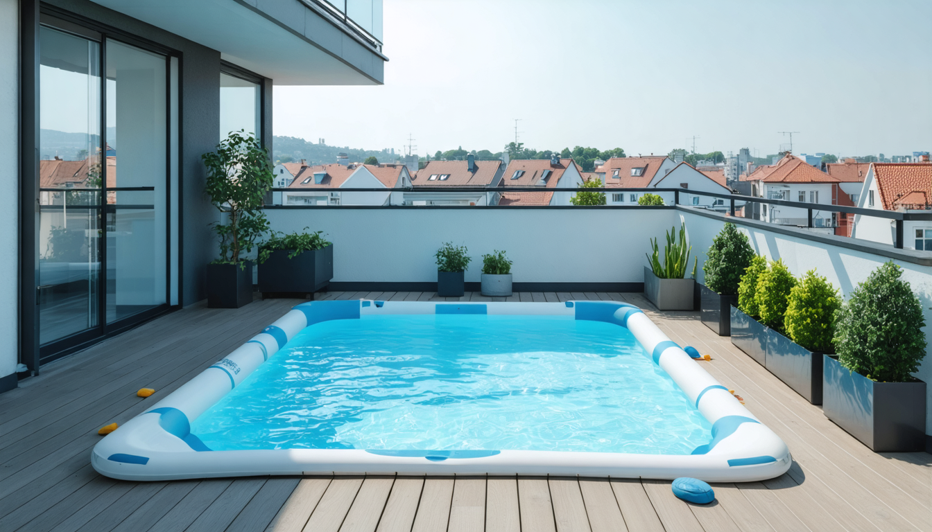 découvrez comment installer une piscine hors-sol sur votre balcon en respectant la législation en vigueur, pour profiter de l'été en toute sécurité et sérénité.