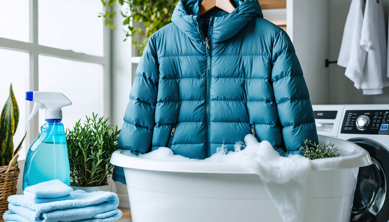 apprenez à nettoyer votre doudoune à la maison : méthodes simples, lavage et séchage sans l’abîmer, détachage et astuces d’entretien durables.