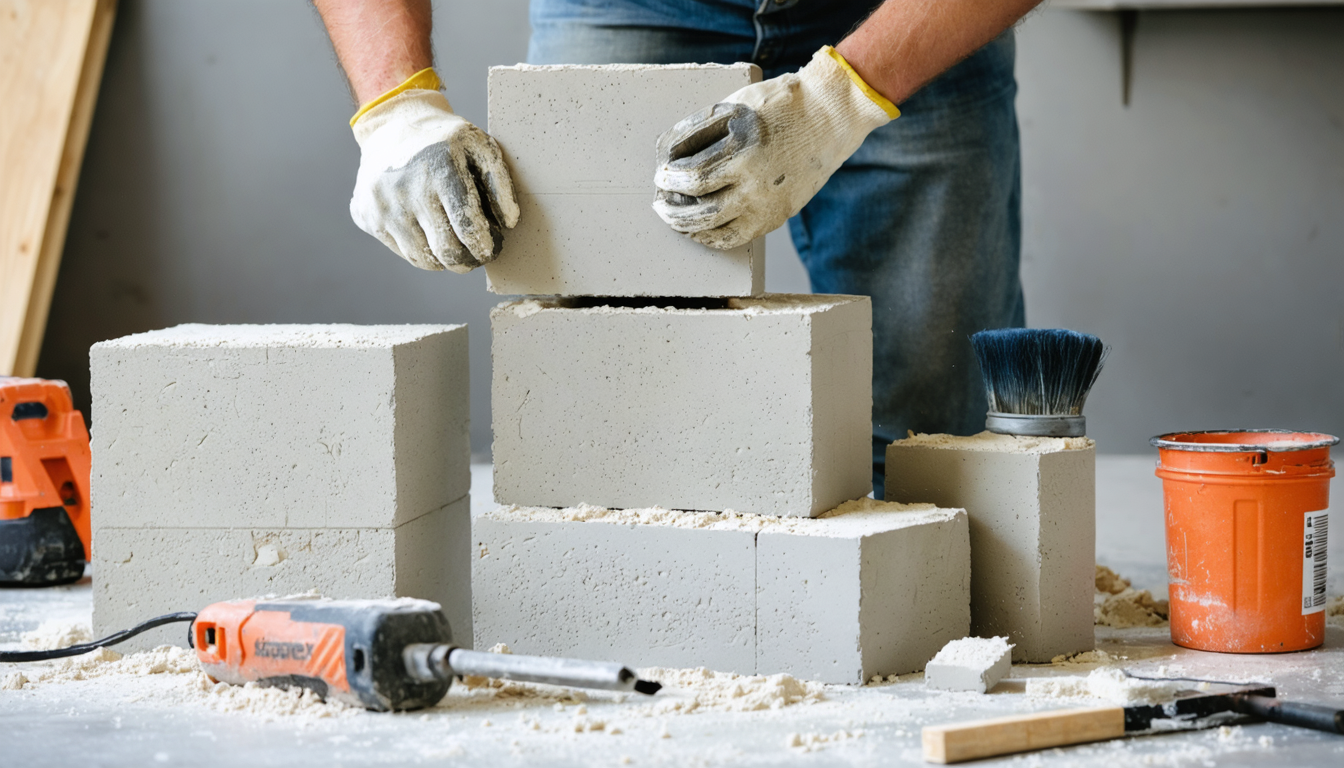 découvrez comment fabriquer un meuble de salle de bain en béton cellulaire siporex grâce à notre guide étape par étape, alliant résistance et design moderne.