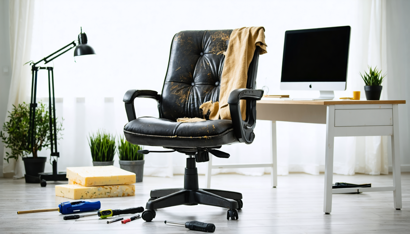 découvrez notre guide pratique pour redonner vie à votre chaise de bureau qui s'affaisse. apprenez des astuces simples et efficaces pour restaurer son confort et prolonger sa durée de vie.