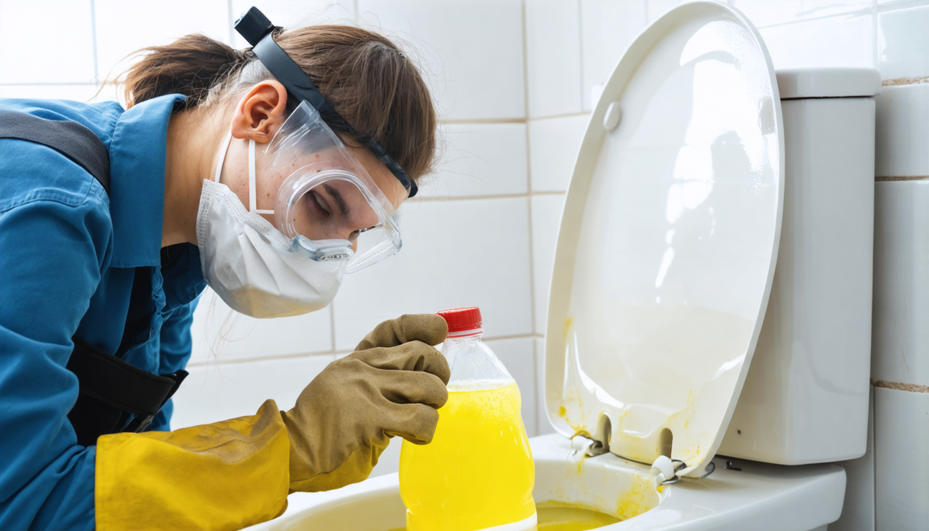 découvrez comment utiliser l'acide chlorhydrique pour nettoyer efficacement vos toilettes. nos conseils pour un usage sécurisé et des résultats impeccables sur les taches tenaces et le tartre.