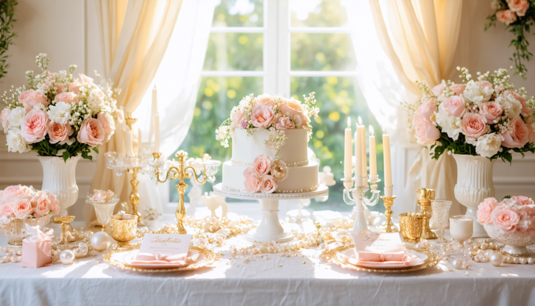 découvrez nos conseils pratiques pour une décoration élégante et raffinée lors du baptême de votre petite fille, alliant charme et douceur pour une célébration mémorable.