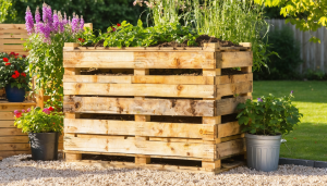 découvrez comment fabriquer facilement votre composteur à partir de palettes récupérées. un geste simple, économique et écologique pour réduire vos déchets et enrichir votre jardin naturellement !