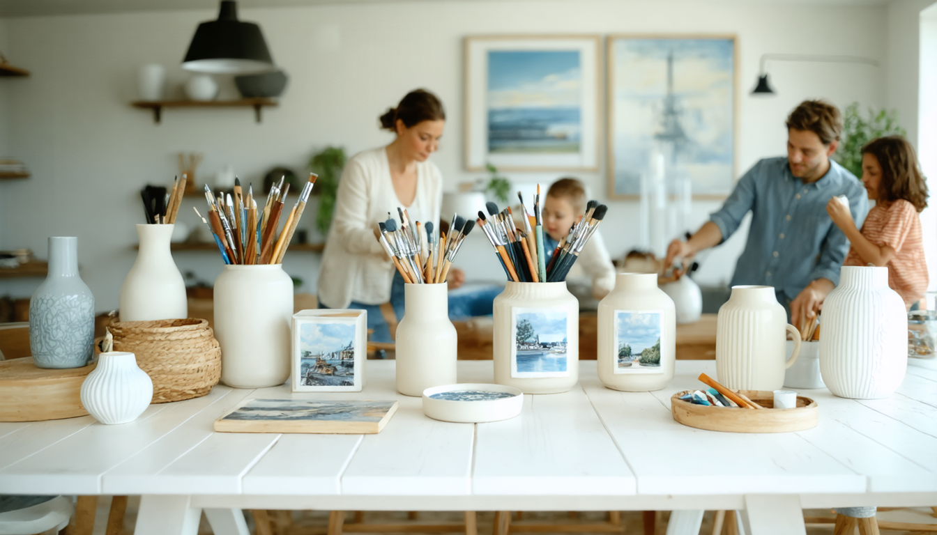 découvrez comment personnaliser vos vases avec la technique créative du transfert de photos. apprenez pas à pas à réaliser des décorations uniques et originales pour embellir votre intérieur.