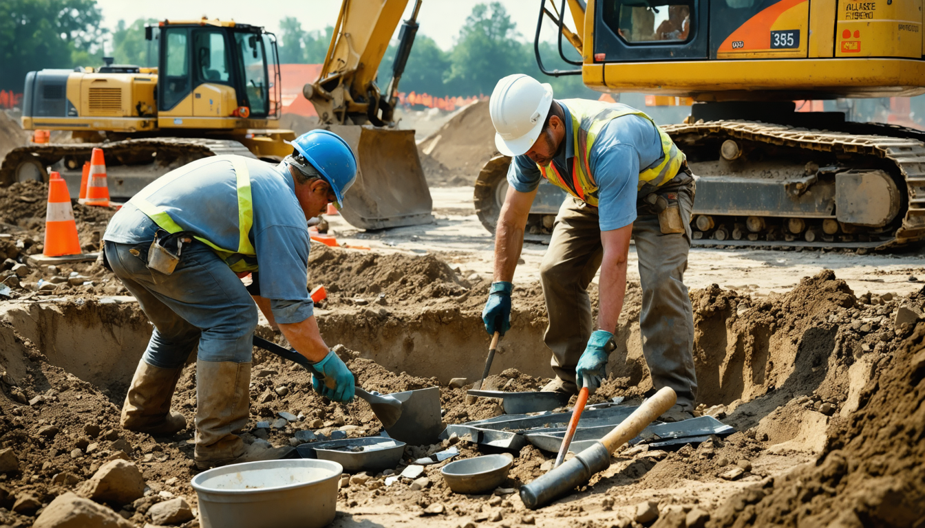 découvrez les obligations légales à respecter lors d'une découverte archéologique sur un chantier pour assurer la protection du patrimoine.