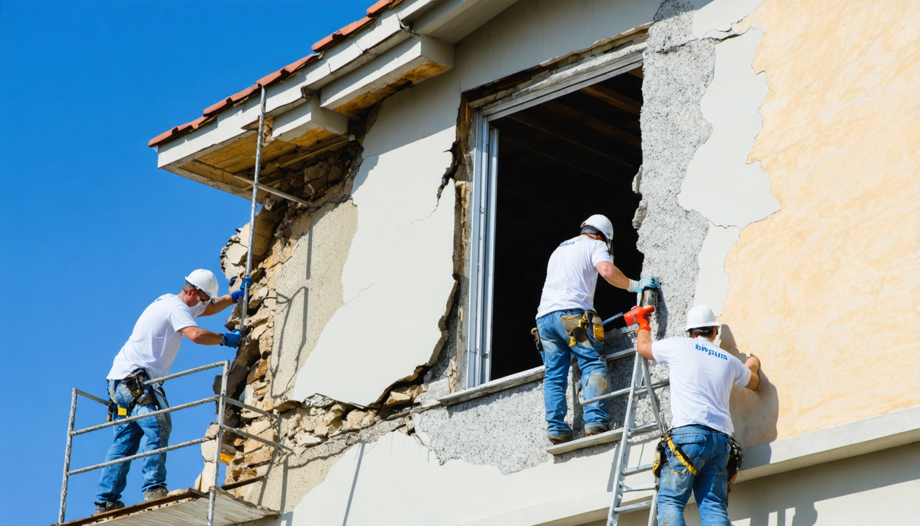 découvrez comment l'injection de résine révolutionne la rénovation des maisons sinistrées en renforçant les structures endommagées et assurant une réparation durable et efficace.