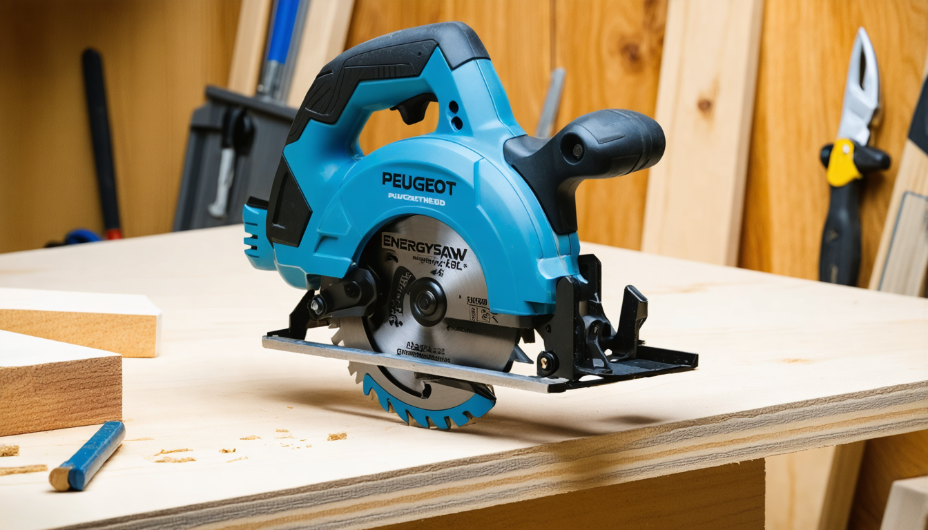 découvrez la scie circulaire électrique peugeot energysaw-c18vbl, alliant puissance, précision et performance pour tous vos travaux de découpe.