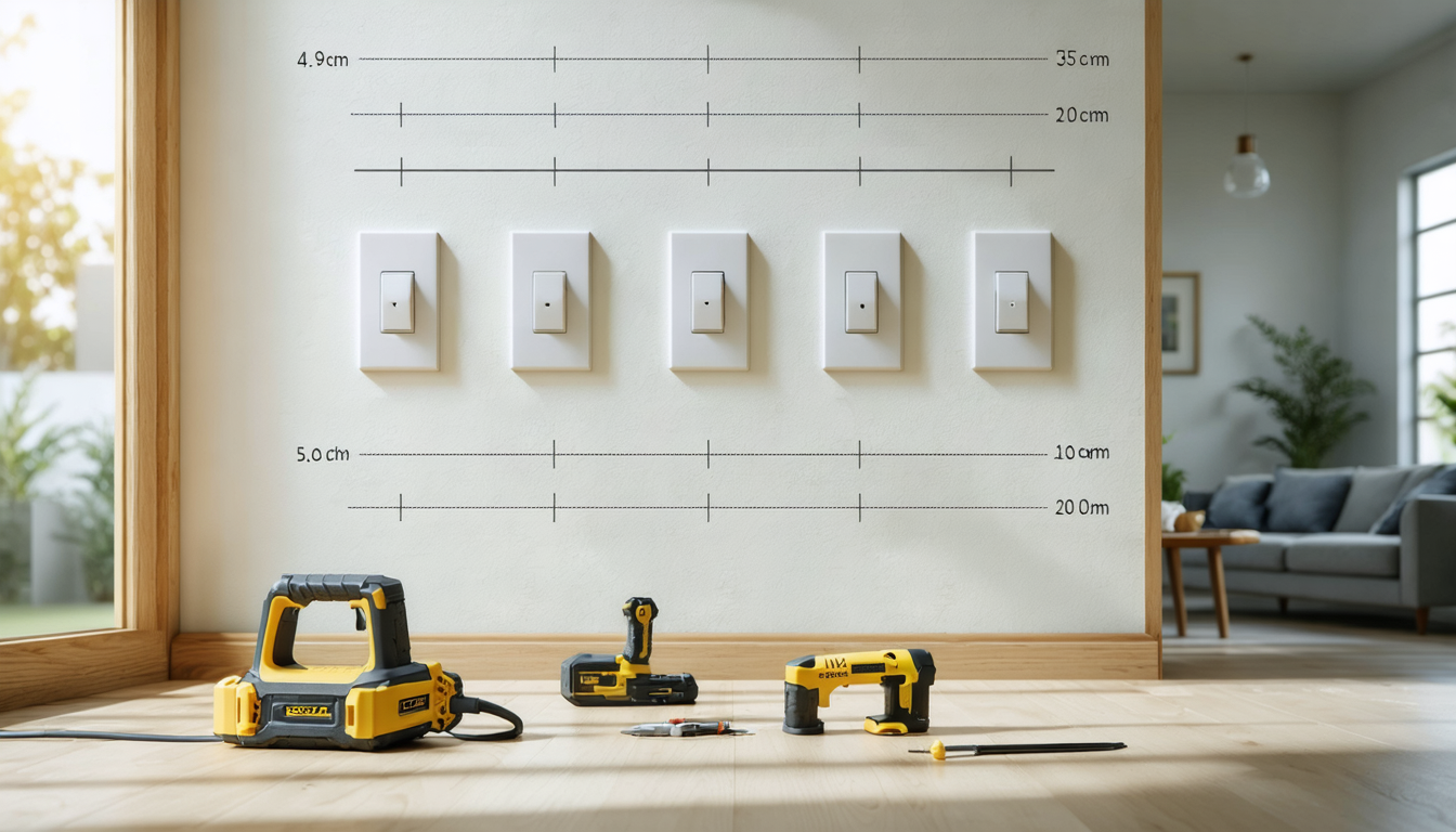 découvrez notre guide complet sur les hauteurs réglementaires à respecter pour l'installation des interrupteurs électriques. conseils pratiques et normes pour un logement sécurisé et conforme.