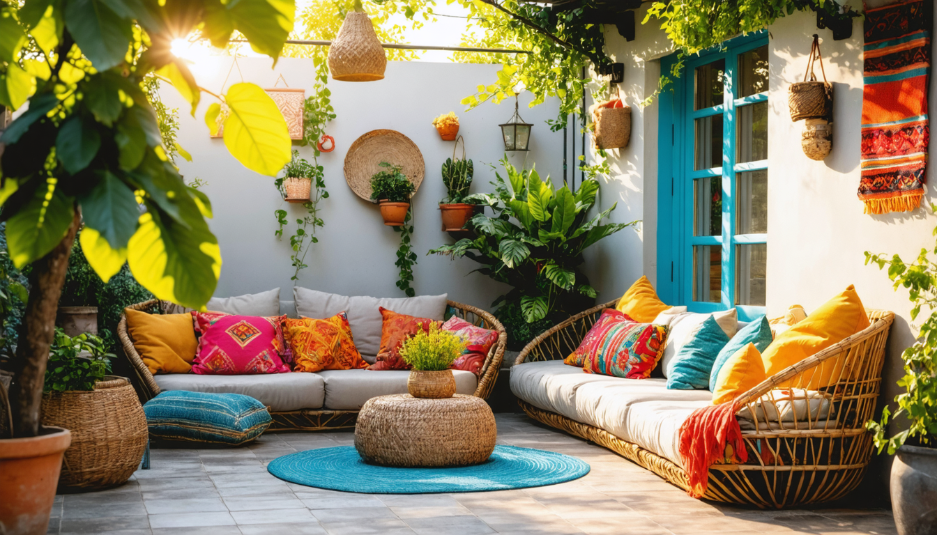 découvrez comment métamorphoser votre terrasse en un havre bohème chaleureux grâce à notre guide créatif rempli d'idées déco, astuces pratiques et inspirations authentiques.
