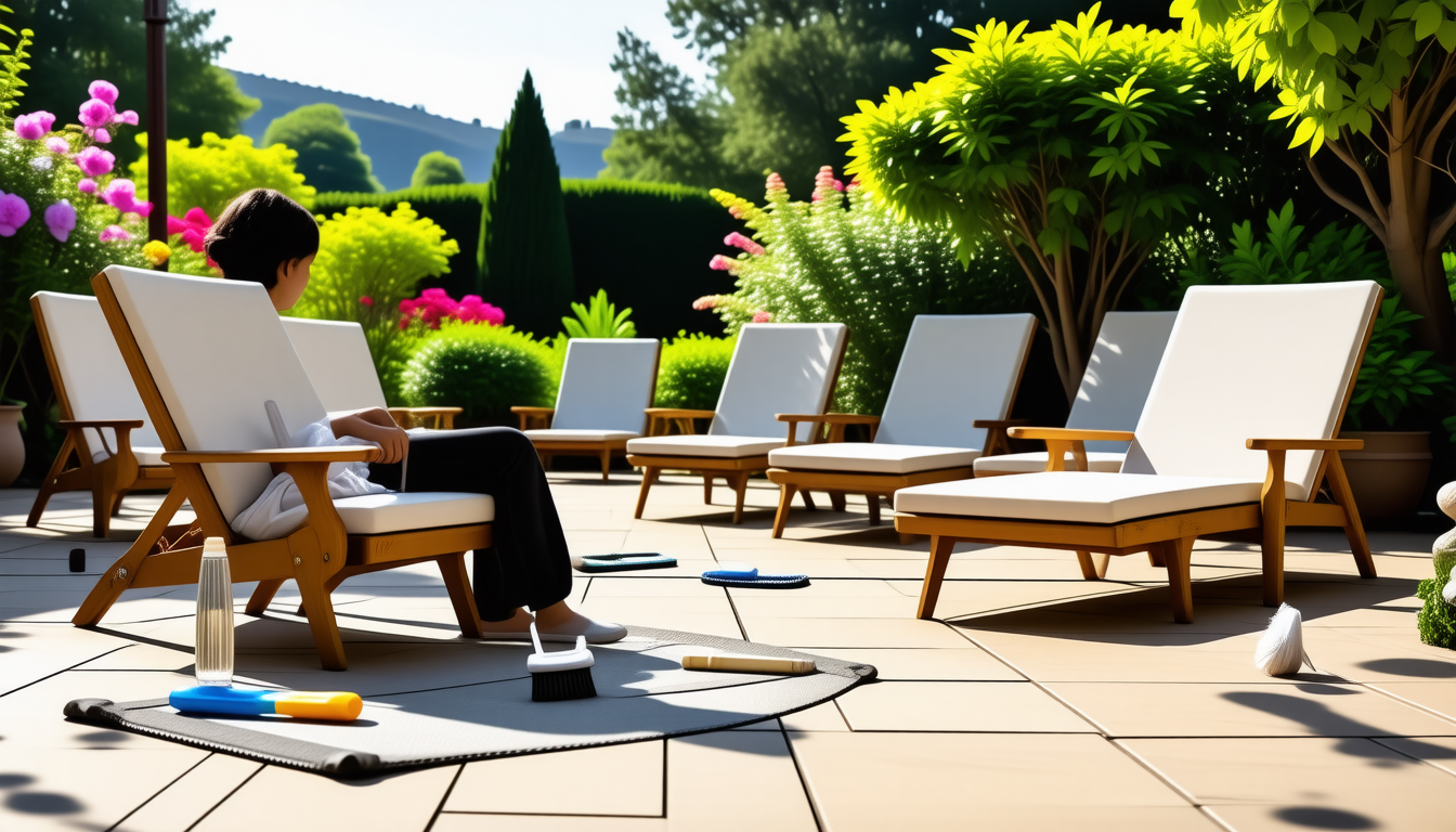 découvrez notre guide pratique pour nettoyer et entretenir vos fauteuils de jardin. suivez nos astuces pour prolonger leur durée de vie et conserver leur éclat tout au long de la saison.