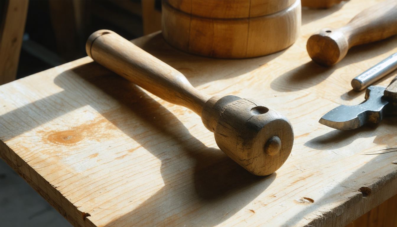 découvrez comment fabriquer un maillet de sculpteur solide et efficace en seulement 2 minutes grâce à notre guide simple et rapide.