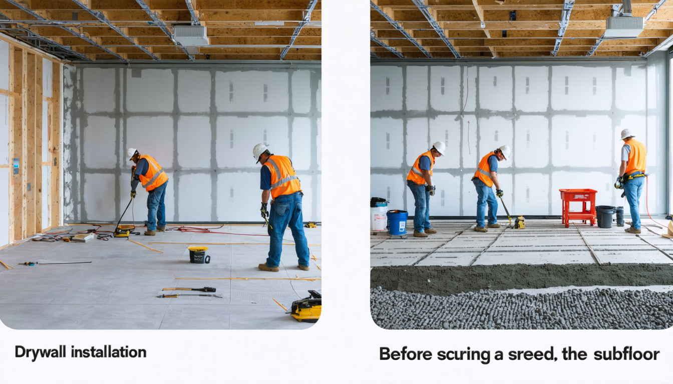 découvrez s'il est préférable de poser les plaques de plâtre avant de couler la chape. nos conseils vous aideront à choisir l'ordre idéal pour assurer la durabilité et la qualité de vos travaux de construction ou de rénovation.