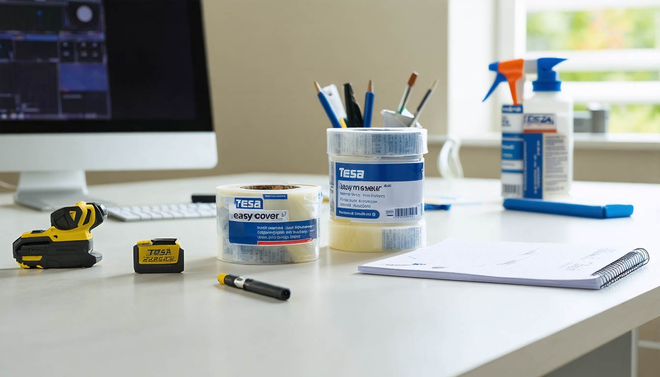découvrez comment optimiser vos projets de peinture et de rénovation avec la bâche de protection et le ruban de masquage tesa easy cover® premium film. protégez vos surfaces tout en assurant des finitions parfaites grâce à cette solution innovante.