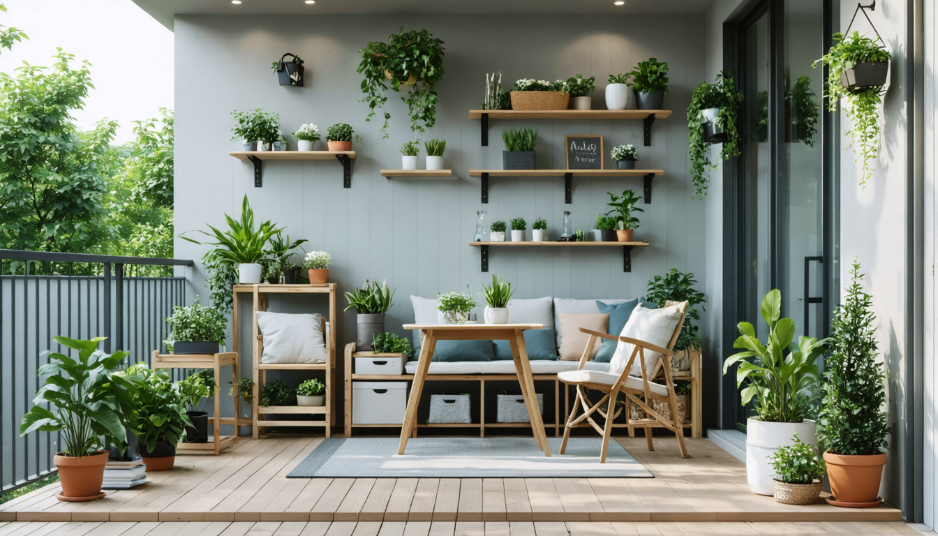 découvrez des astuces pratiques pour optimiser votre balcon et le transformer en un espace de rangement fonctionnel. transformez votre extérieur en un lieu organisé et esthétique tout en maximisant l'espace disponible.
