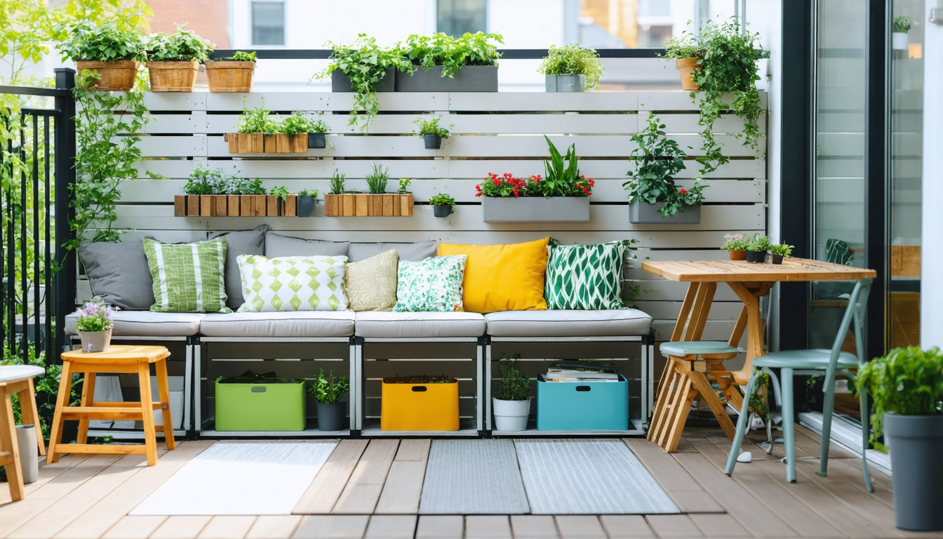 découvrez des astuces pratiques pour optimiser votre balcon et le transformer en un espace de rangement astucieux. maximisez chaque recoin avec des solutions de rangement adaptées, tout en préservant le style et le confort de votre espace extérieur.