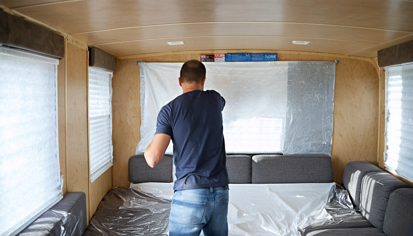 découvrez s'il est possible de poser de la toile de verre sur un support plastifié dans un mobile home, les précautions à prendre et les étapes à suivre pour une pose réussie.