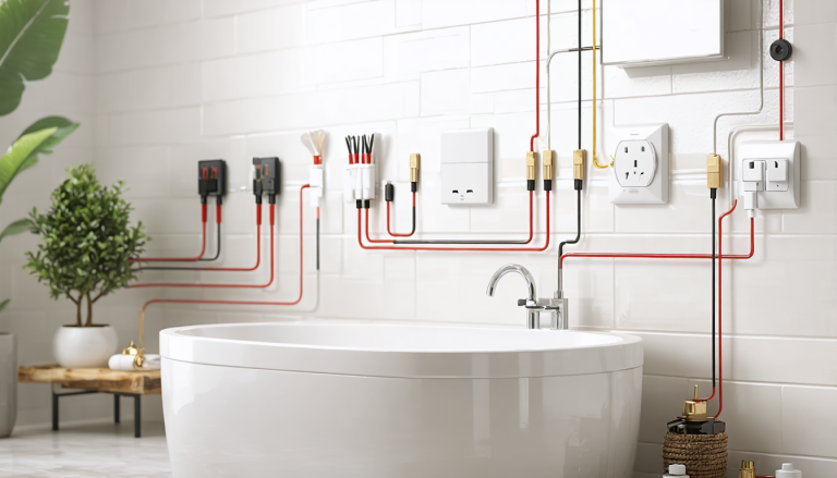 découvrez si l'encastrement des circuits électriques derrière les cloisons d'une salle de bains est une pratique sécurisée et conforme aux normes en vigueur. informez-vous sur les risques, les réglementations et les meilleures pratiques à adopter pour assurer la sécurité et l'efficacité de votre installation électrique.
