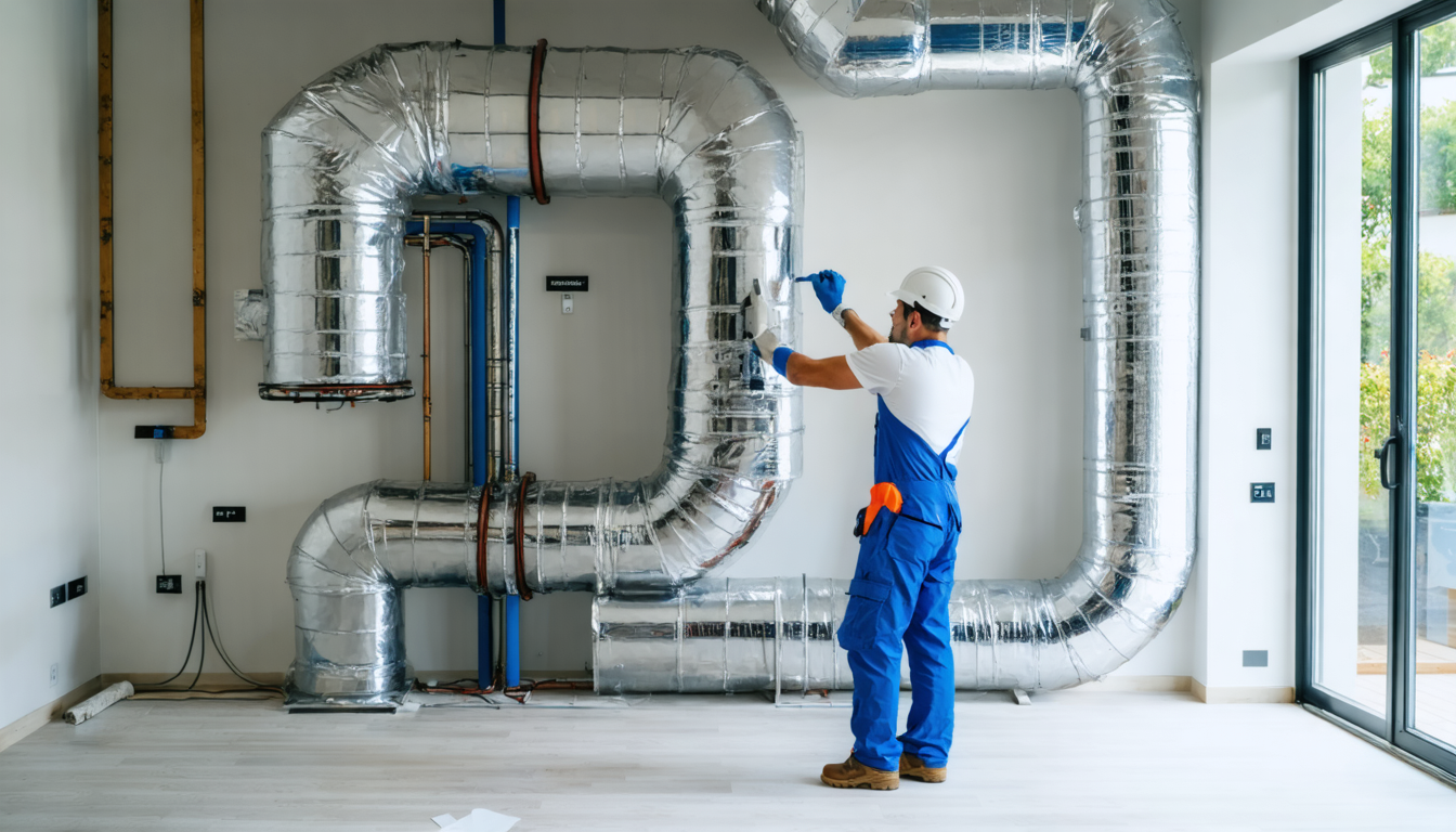 découvrez comment installer une vmc double flux avec récupérateur de chaleur pour améliorer la qualité de l'air intérieur tout en réalisant des économies d'énergie.