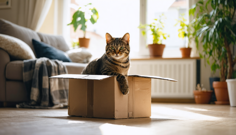 découvrez pourquoi votre chat adore le carton plutôt que son panier à 50 € et comment transformer cette préférence en atout bien-être, jeu et économies.