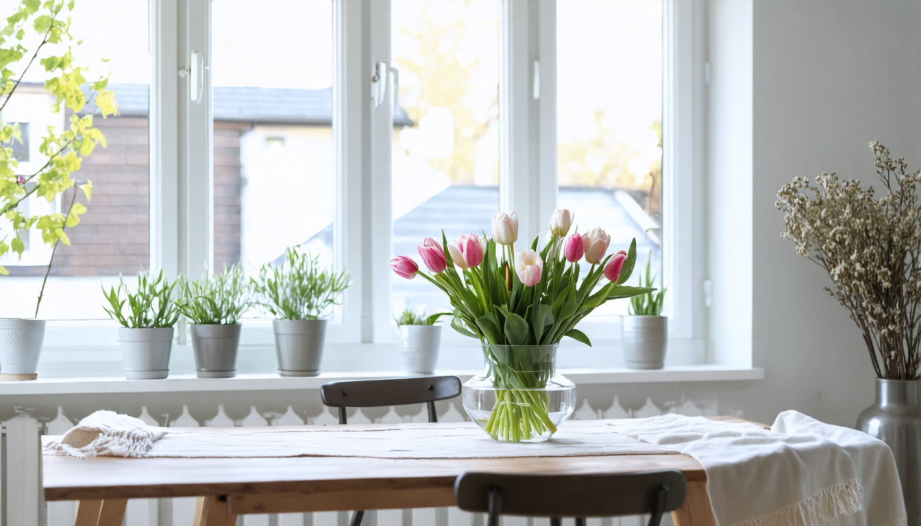 découvrez quatre idées fraîches et inspirantes pour une décoration intérieure aux couleurs vibrantes du printemps, apportant lumière et renouveau à votre espace de vie.