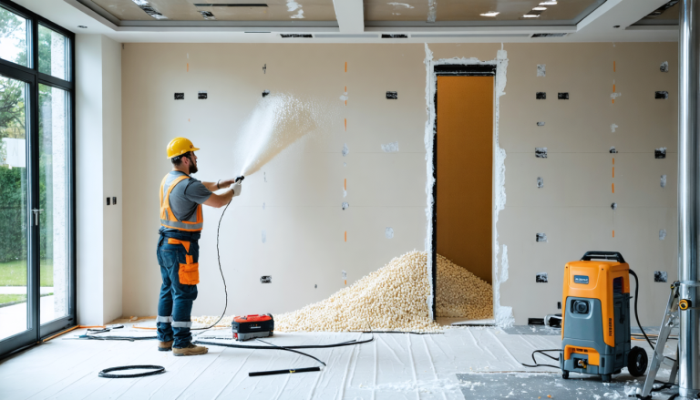 découvrez le coût moyen de l'isolation par injection de polystyrène derrière une cloison, les facteurs influençant le prix, et des conseils pour optimiser votre budget tout en améliorant l'efficacité énergétique de votre logement.