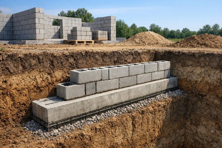 découvrez quelle profondeur de fondations est recommandée pour assurer la stabilité et la sécurité d'une construction en parpaings, en tenant compte des normes et des types de sols.