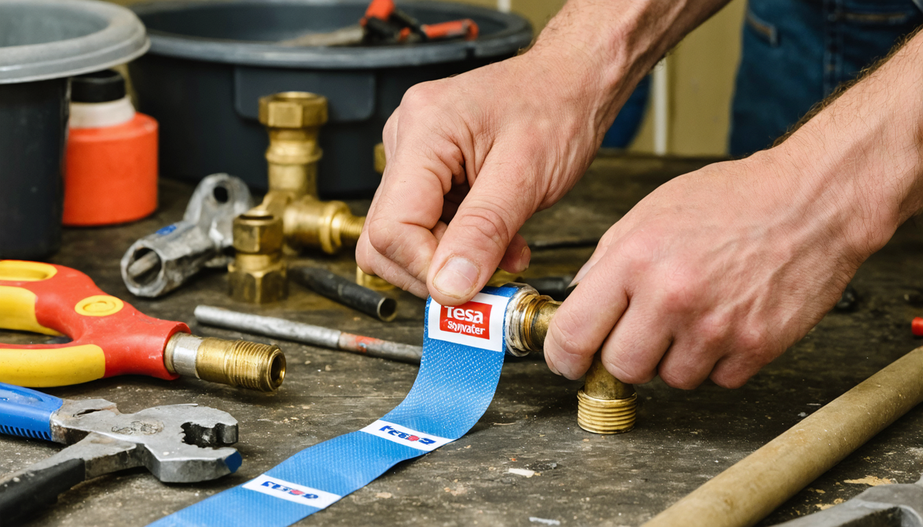 découvrez comment assurer une étanchéité parfaite de vos raccords grâce au ruban stopwater tape® tesa®. protégez efficacement vos installations contre les fuites d’eau en toute simplicité !