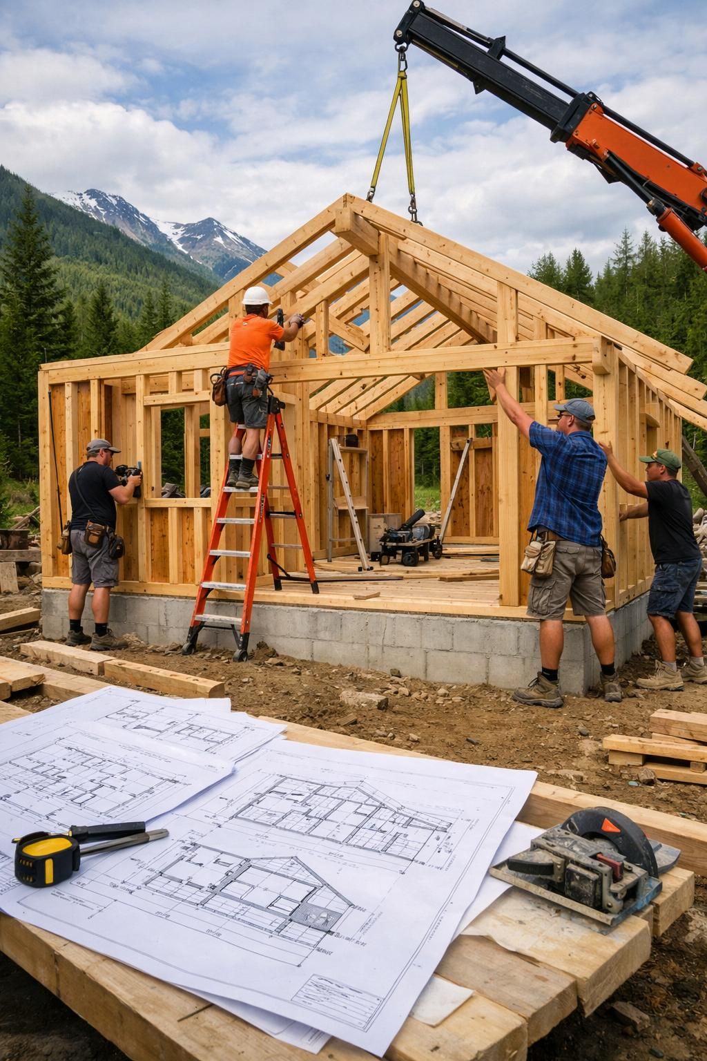 découvrez notre guide complet pour construire un chalet à ossature bois sur fondation maçonnée, avec toutes les étapes clés, conseils pratiques et matériaux recommandés pour un résultat durable et esthétique.
