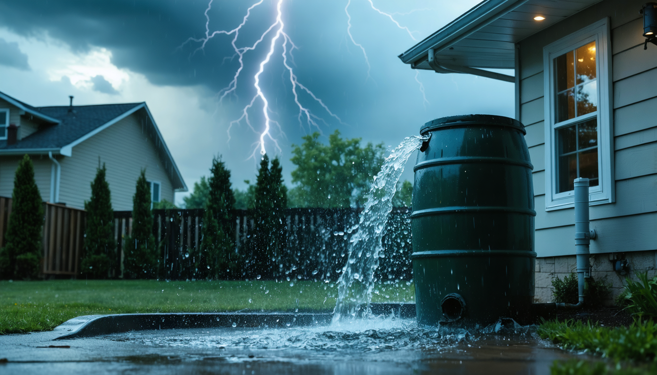 découvrez tout ce qu'il faut savoir sur la législation concernant la récupération de l'eau de pluie pendant un orage, pour un usage responsable et conforme aux normes.