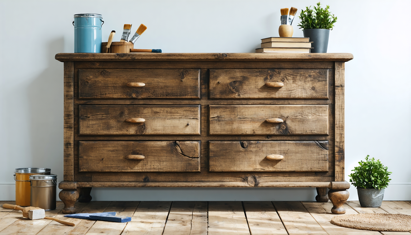 découvrez comment redonner vie à une commode en bois grâce à nos astuces simples et conseils pratiques pour restaurer, relooker et personnaliser votre meuble avec succès.
