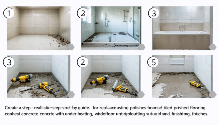 découvrez comment remplacer votre carrelage avec chauffage au sol par du béton ciré grâce à notre guide étape par étape. transformez votre salle de bains en un espace moderne et élégant tout en maximisant l'efficacité de votre chauffage. suivez nos conseils pratiques pour une rénovation réussie.