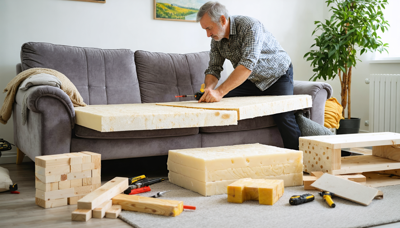 découvrez comment redonner vie à votre canapé affaissé grâce à nos astuces et solutions pratiques. apprenez des méthodes simples pour le réparer et le restaurer à son état d'origine, tout en optimisant le confort de votre espace de vie.