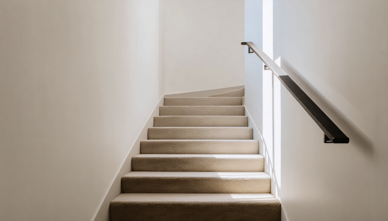 découvrez nos conseils pour habiller votre escalier avec des revêtements de sol souples comme la moquette, alliant confort et élégance.