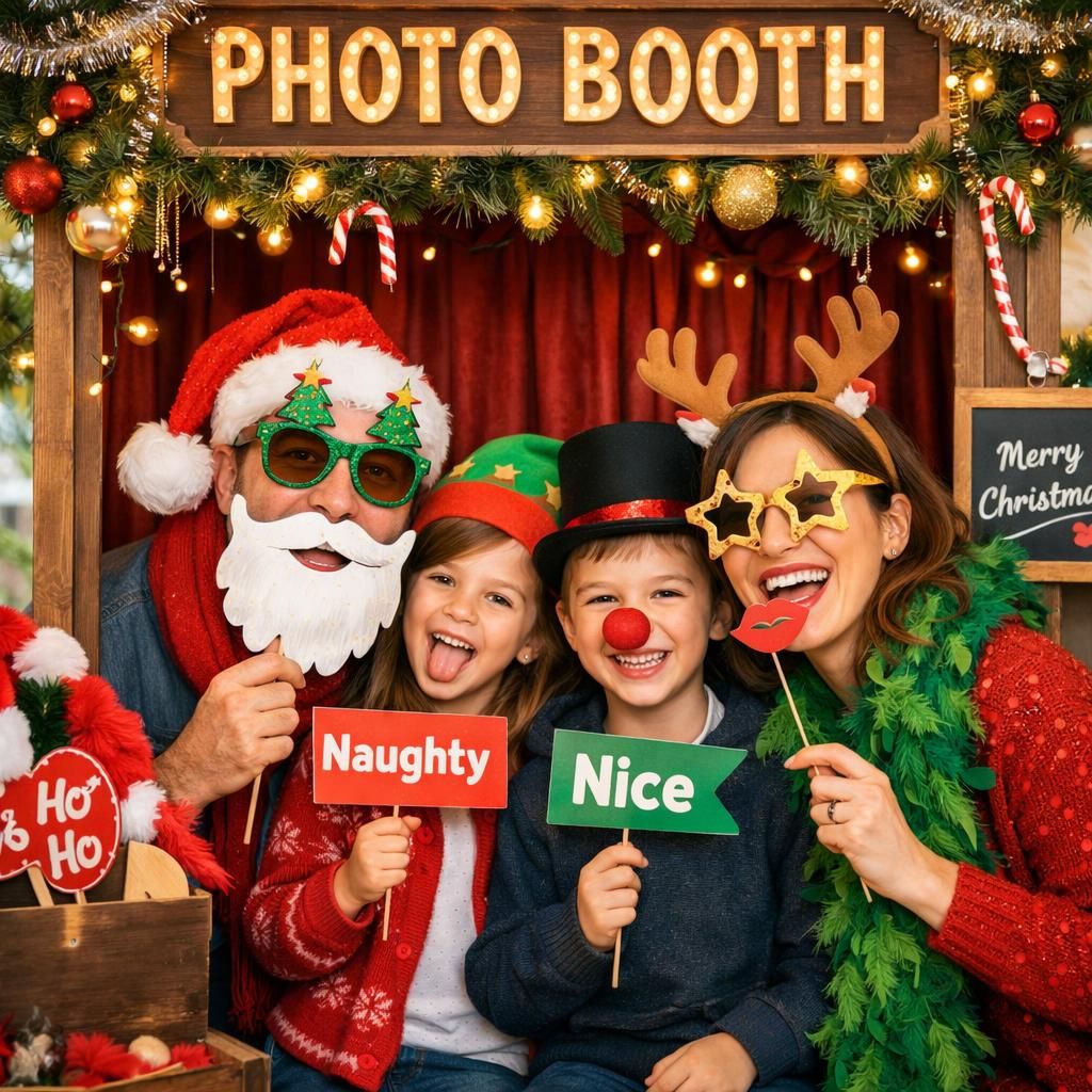 découvrez notre sélection d'idées amusantes et créatives pour un photobooth de noël, parfait pour immortaliser vos moments festifs en famille ou entre amis.