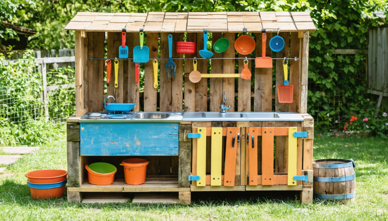 découvrez comment recycler des palettes pour créer une cuisine d'aventure unique et ludique pour vos enfants. offrez-leur un espace de jeu créatif, durable et facile à réaliser à la maison.