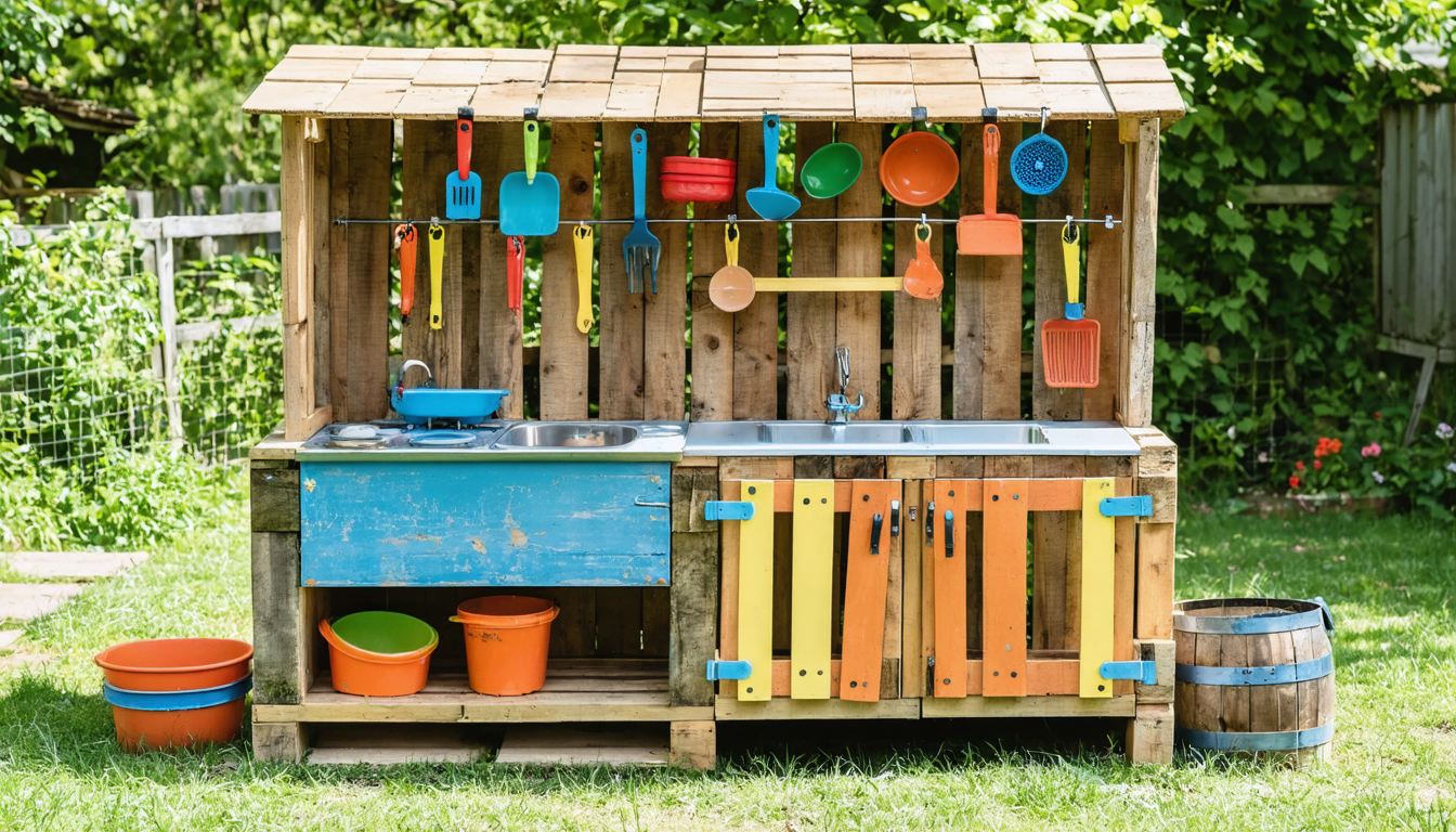 découvrez comment recycler des palettes pour créer une cuisine d'aventure unique et ludique pour vos enfants. offrez-leur un espace de jeu créatif, durable et facile à réaliser à la maison.