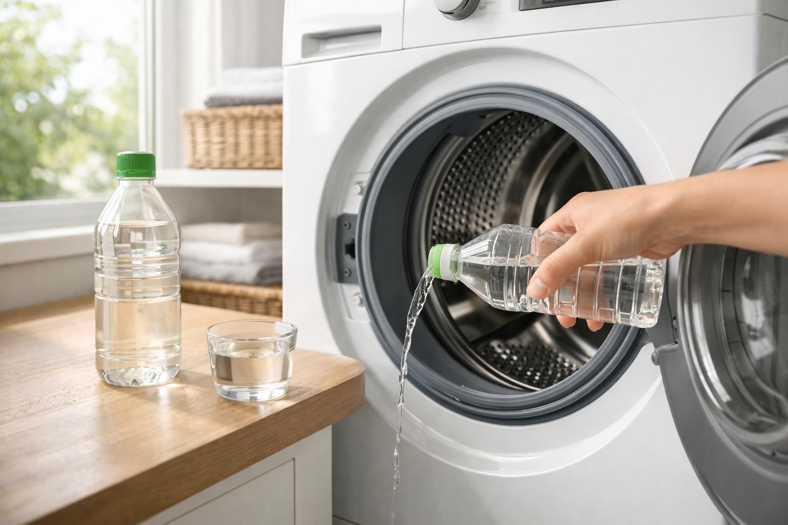 découvrez comment utiliser du vinaigre blanc pour éliminer efficacement le calcaire de votre machine à laver et prolonger sa durée de vie.