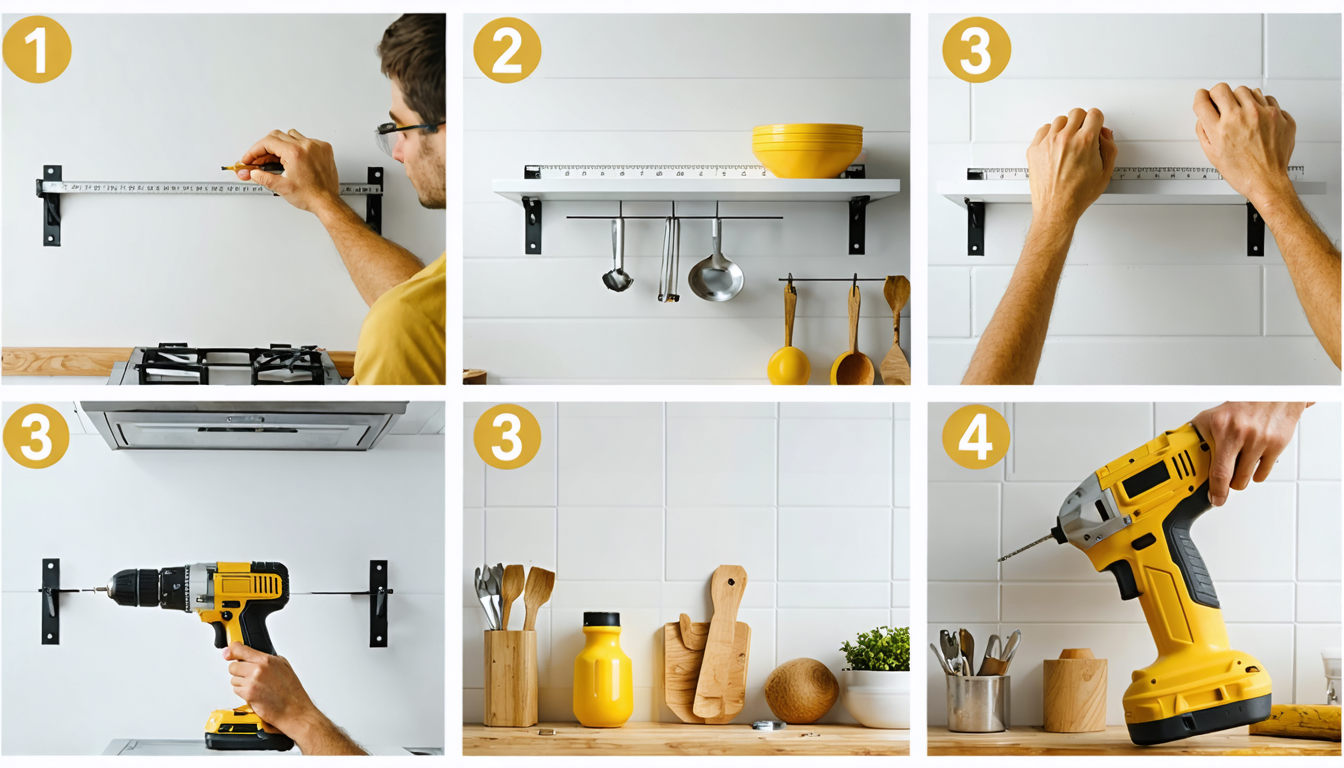 découvrez les cinq étapes essentielles pour installer facilement une étagère dans votre cuisine. d'une planification soignée à l'organisation optimale, suivez notre guide pratique pour transformer votre espace tout en alliant fonctionnalité et esthétisme.